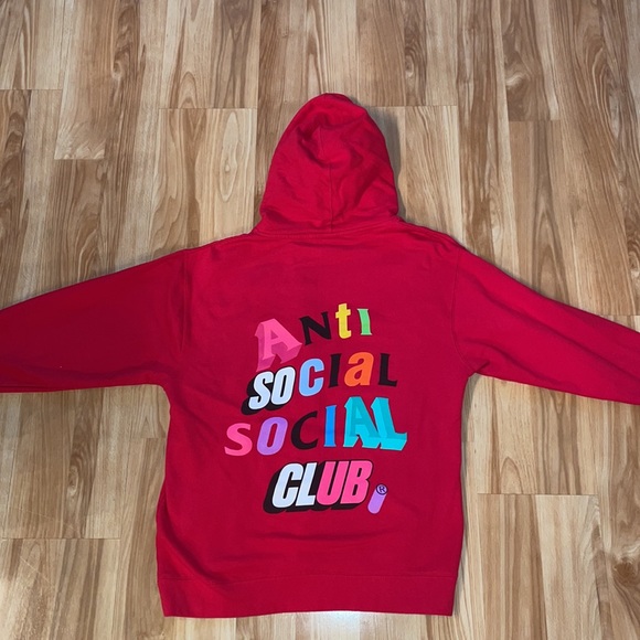 Anti Social Social Club Other - Red A.S.S.C hoodie